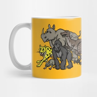 Squad Goals Beast Friends Mug